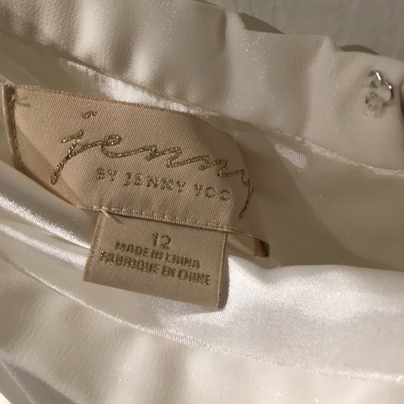 BHLDN Jenny Yoo, Atwell wedding skirt Size 12, - Picture 7 of 13